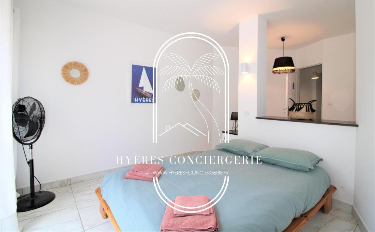 Villa L'Arbanaise Vue Mer Piscine Presqu'Ile Giens By Hc 히에레 외부 사진